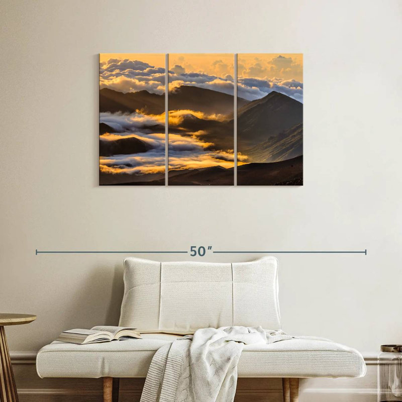 Sommet Alvord Haleakala au lever du soleil, H 24 po x l 38 po