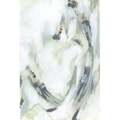 Verdigris Cascade II by June Erica Vess - Wrapped Canvas Print