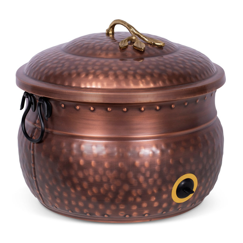 Pot de tuyaux en métal, Cuivre
