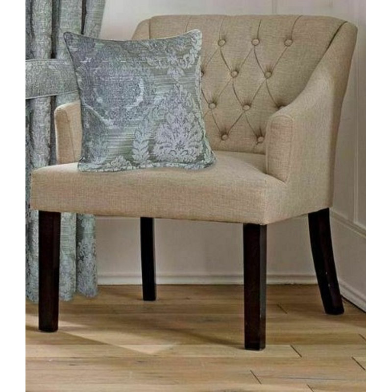 Pair of Jacquard Eyelet Ring-Top Curtains – Fully Lined – Available in Multiple Sizes, Silver, 228 W x 183 D cm