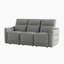 Canapé inclinable électrique double en chenille Frett