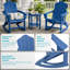 Chaise Adirondack pliante en PEHD-122610464