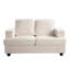 Causeuse moderne en velours