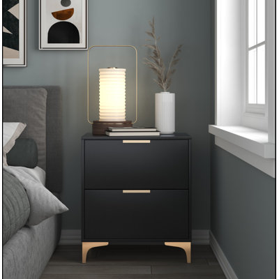 55.12 cm W Bedside Table