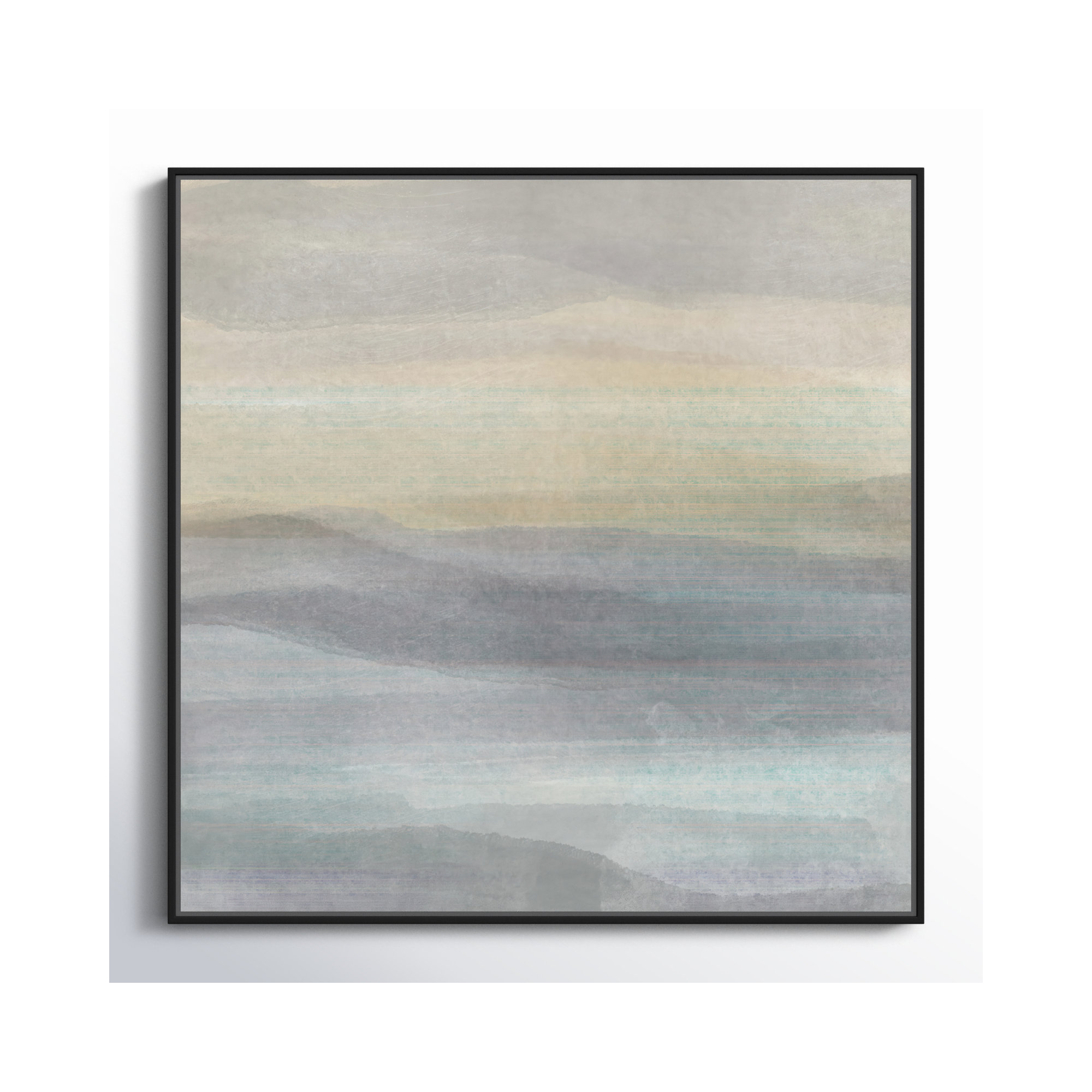Concept Of Life, 37.5" W x 37.5" H, Black