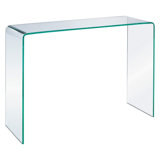 WaterFall Glass Console Table