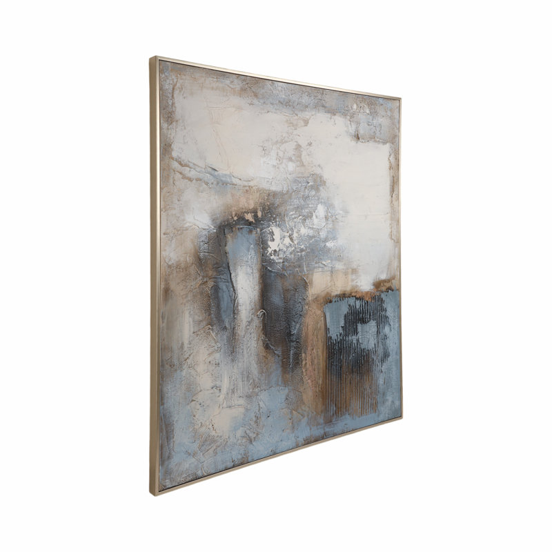 48X60 Araminta Handpainted Wall Art