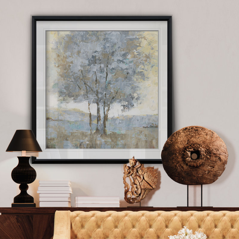 «Soft Sentinel I», reproduction d'art, H 16 po x l 16 po, Impression encadrée, Noir