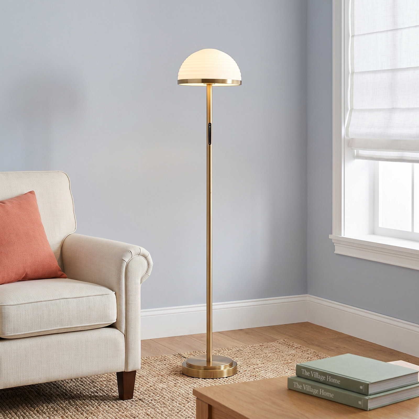 Exeter 58'' Dimmable LED Floor Lamp