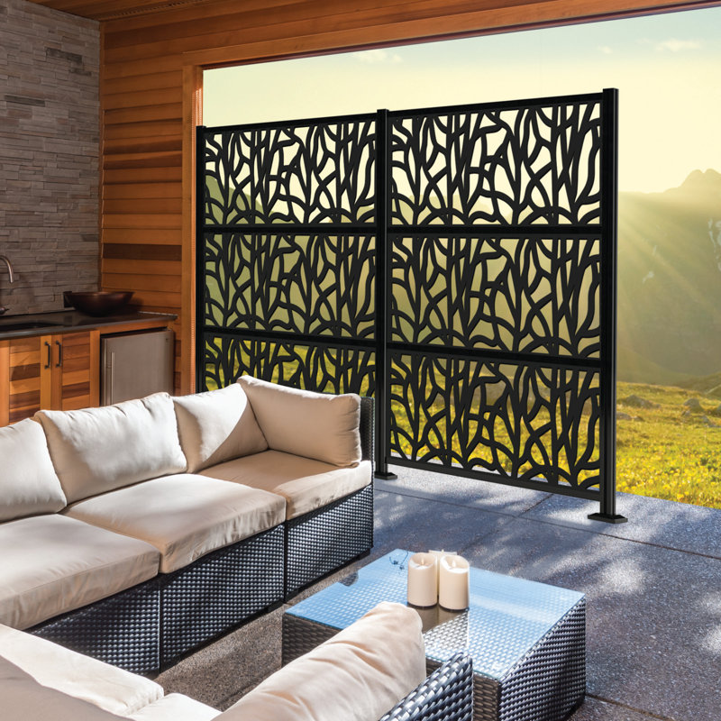 Grid Axcents 2 Ft. X 4 Ft. Aluminum Decorative Screen Panel Frame Kit