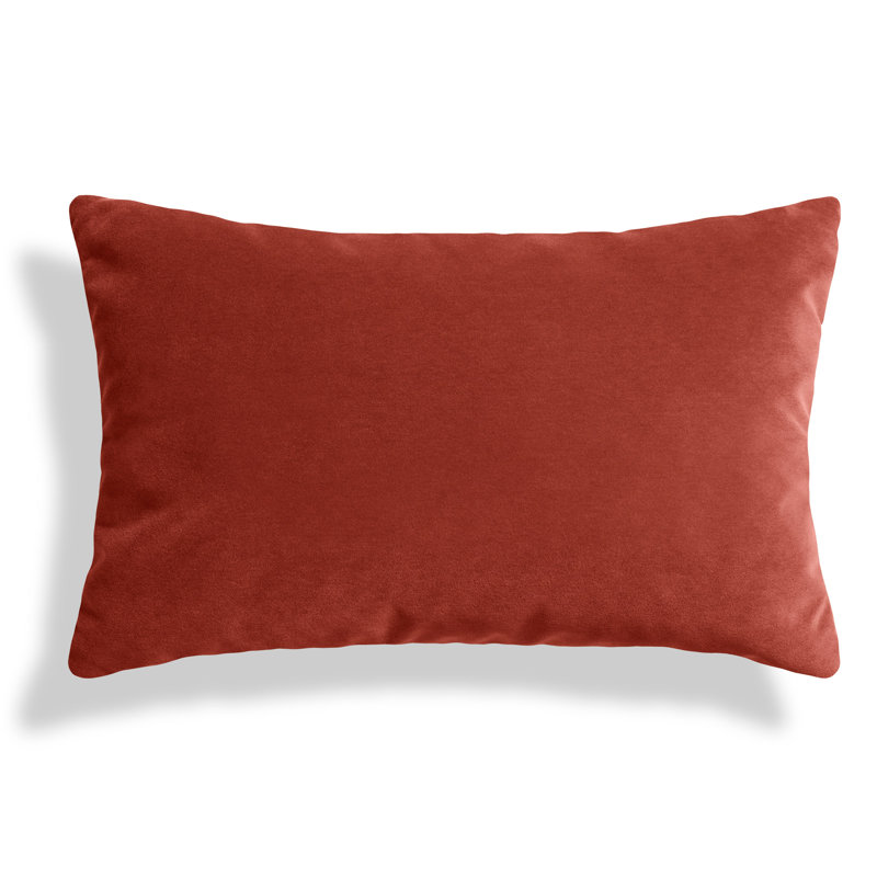 Coussin lombaire Signal, Rectangle H 13 po x l 30 po, Tomate