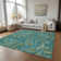 Kinslee Washable Paisley Indoor / Outdoor Rug 