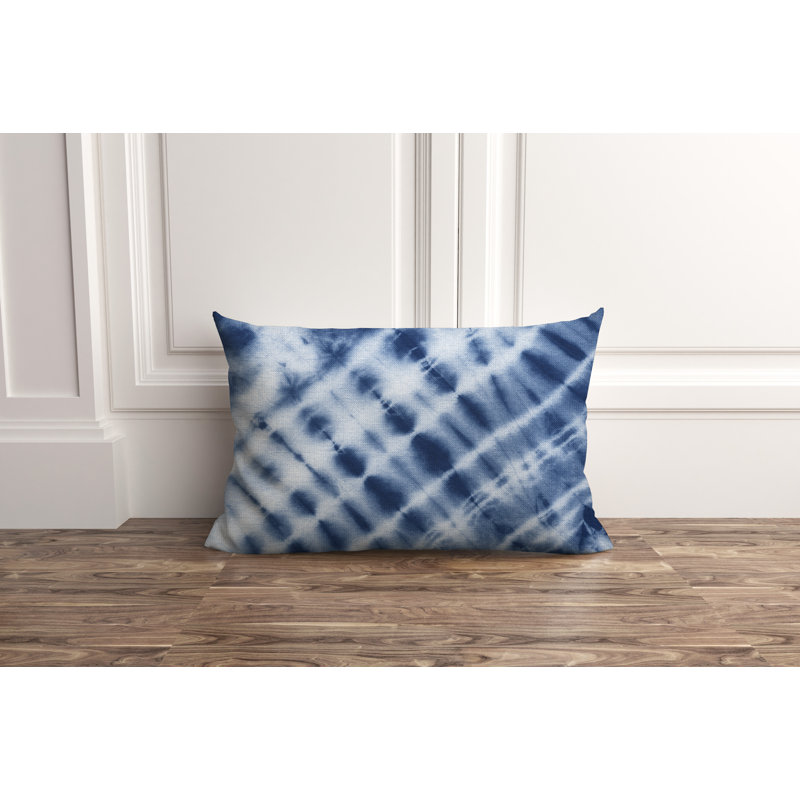 Hosi Abstract Outdoor Reversible Throw Pillow