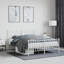 Structure de lit en métal avec tête de lit istvan vidaXL, sous le lit, sans bruit, sans matelas-276577108-276577109