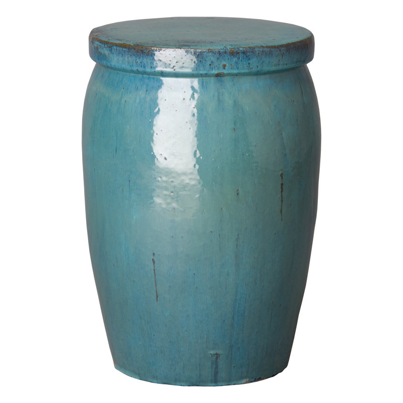 Henriikka DRUM TOO STOOL DETRESS 15X21 ", Teal
