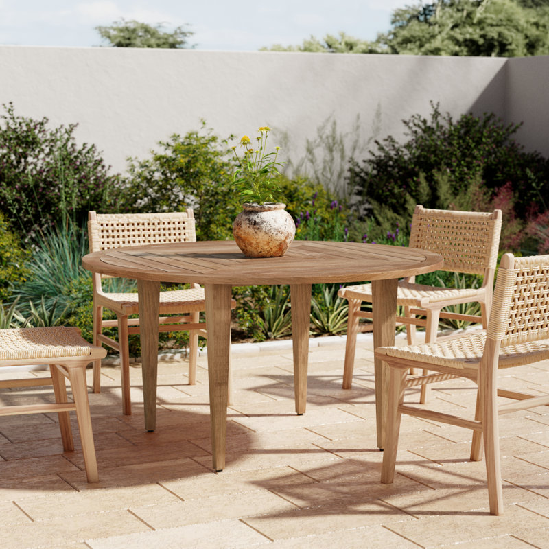 Coretta Teak Dining Table, 54"