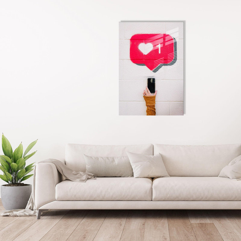 Boze Print on Glass, 100cm H x 70cm W