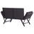 Eltje Steel Garden Bench-672236707