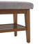 Banc de rangement rembourré Hahnville -602685168