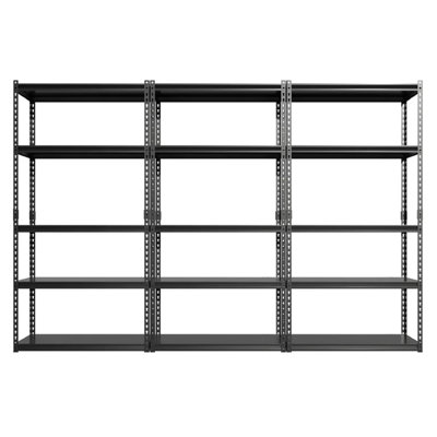 Tennie 5 Tier Steel Shelf Rack Shelf Units, Heavy Duty Metal Shelving Storage Rack Shelves -  Rebrilliant, 0C39D4E1F9FD4A61ADCA6BD7DA935D3C