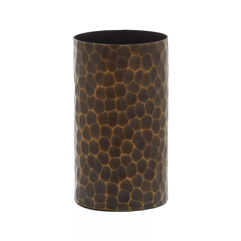 Beric Metal Table Vase, 23cm H x 13cm W x 13cm D