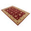 Rectangle 173 cm x 246 cm Floral Hand Woven Area Rug