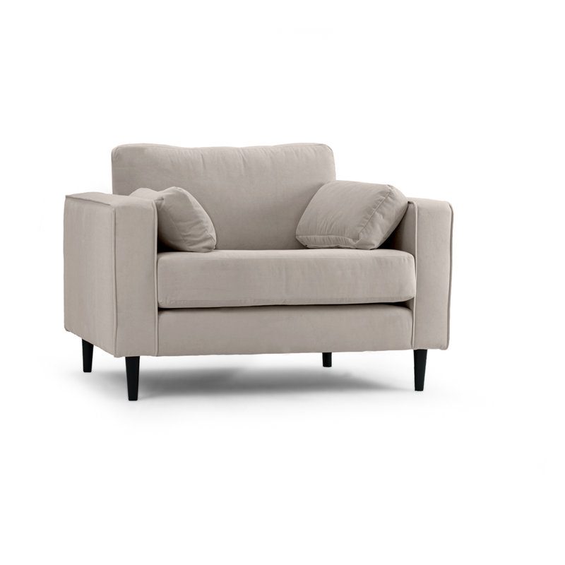 Millerville 2 Seater Velvet Sofa, Mink
