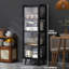 Iron Rectangle Accent Cabinet