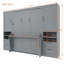 Lit escamotable Murphy avec placard, tiroirs et tablettes-1106093491-1106093494