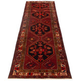 Aveneet One-of-a-Kind Runner 3'11" X 13'3" 1990s Runner Wool Area Rug