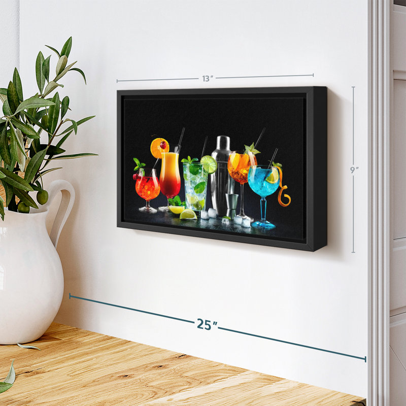 Impression sur toile Snedicor Bar Cocktail, H 9 po x l 13 po