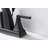 Lotto Two-Handle Centerset Bathroom Faucet with Drain Assembly - Matte Black-58635869