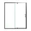 Porte de douche pivotante semi-sans cadre avec verre trempé 1/4 "-109000351-126047583