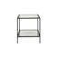 Kayce Glass End Table with Storage-832416003