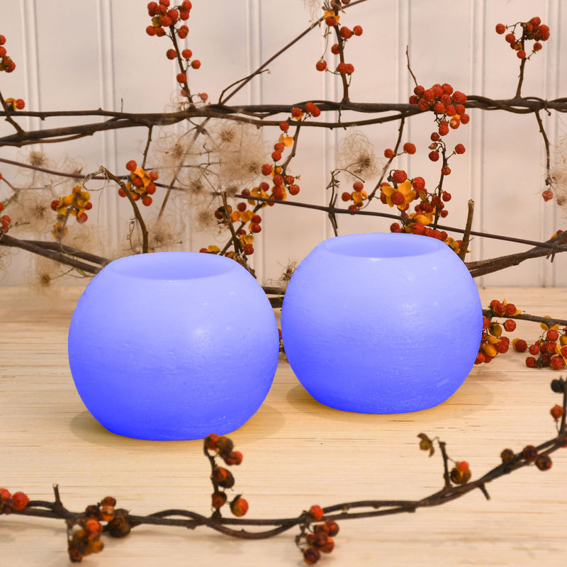 Battery Operated Wax Color Changing LED Candles
