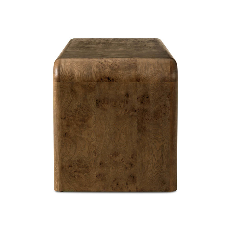 Daven Desk-Rye Medium Burl Oak Veneer