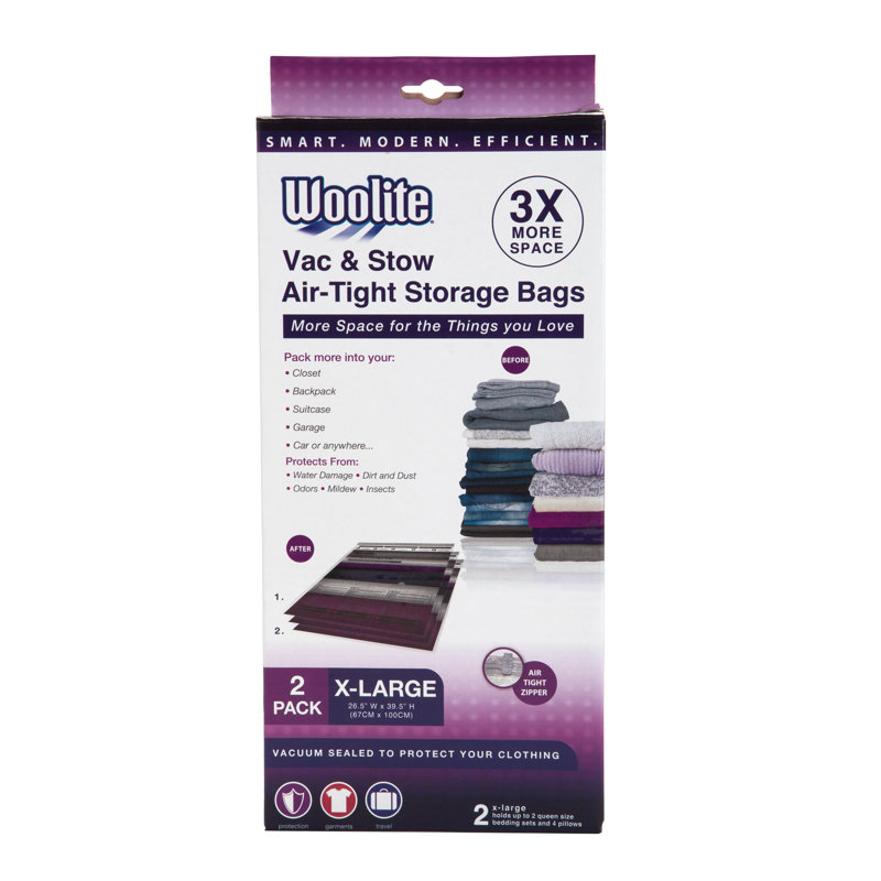 Laundry 360 Woolite Vacuum Storage Bags