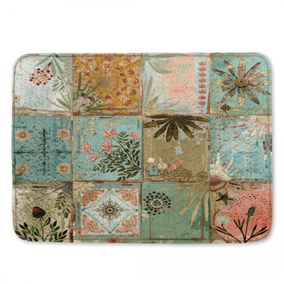 Tapis de bain Floral