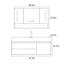 Armoire de salle de bain moderne et minimaliste