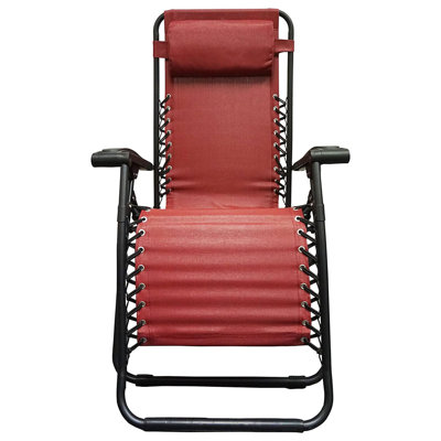 Folding Zero Gravity Chair with Cushion by Caravan Global