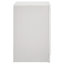 Table de chevet 3 tiroirs SantaAna - blanc-83603457