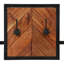 Karli Solid Wood 6 - Hook Wall Mounted Coat Rack