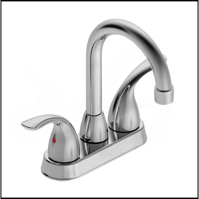 Bothwa Home 12.06" CUPC Certified 2-Handle Bathroom Sink Faucet (Chrome Finish)