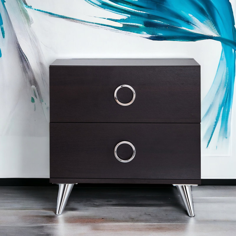 Table d'appoint avec rangement spacieux et compartiments de style contemporain