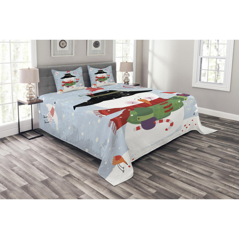 Polyester Coverlet, Queen Coverlet + 2 Shams