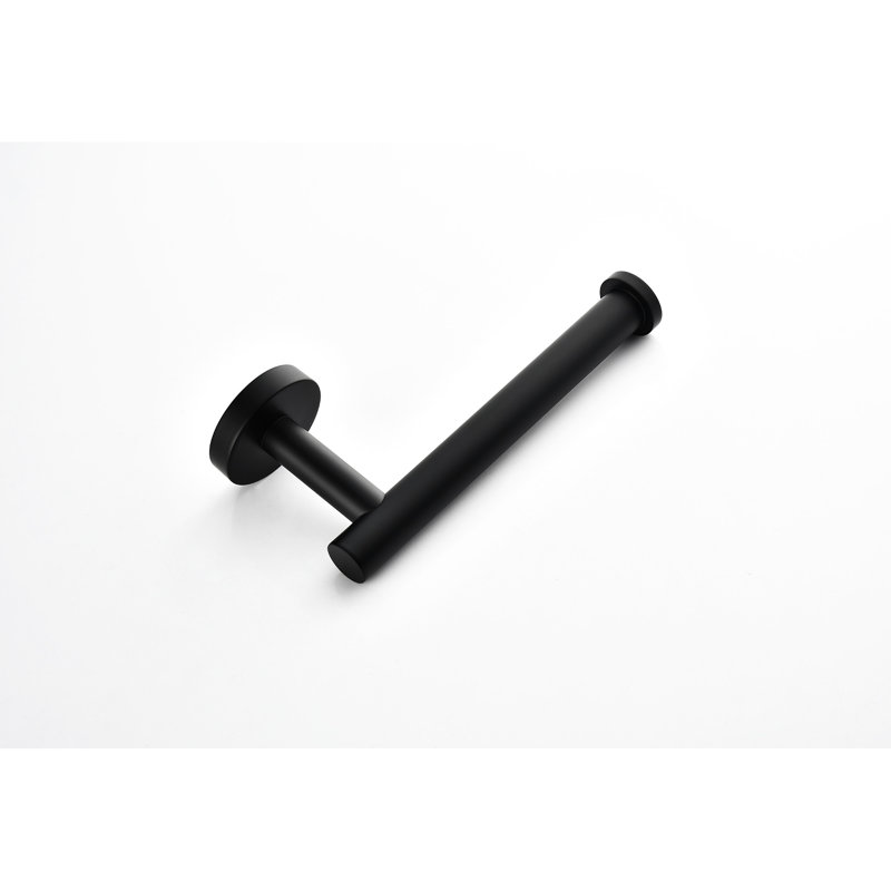 9 Bathroom Towel Rack In Stainless Steel. Matte Black Wall Mount, Modern Appearance, Scratch-, Easy Install Procession Steel . Luxury, Simple Method