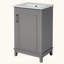 Petit meuble-lavabo moderne avec lavabo en céramique-1962593404