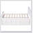 Twin Size Platform Storage Bed Solid Wood Bed With 6 Drawers-66100141