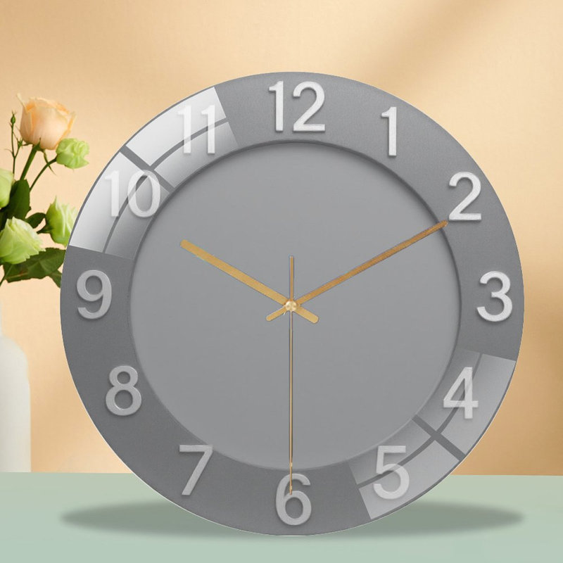 Horloge murale avec horloge murale 12 po