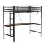 Lit mezzanine simple avec bureau Alton